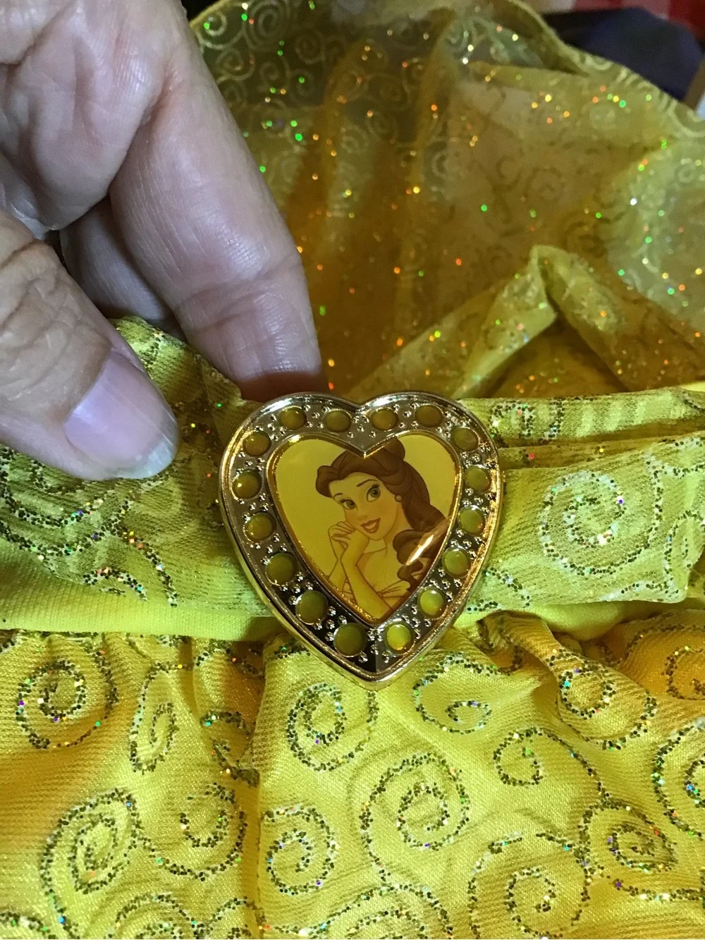 Walt disney world resort beauty and the beast Belle girl dress size medium 7/8